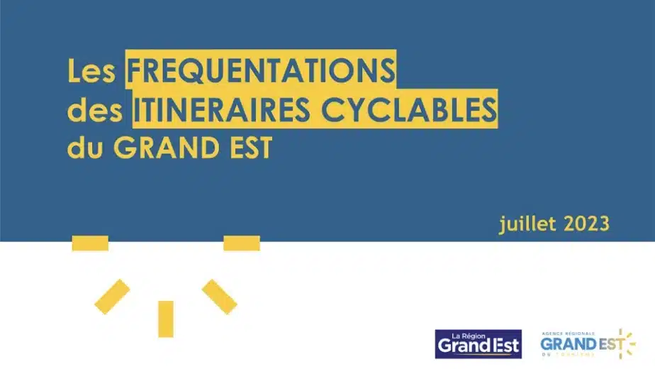 Analyse des fréquentations des itinéraires cyclables du Grand Est