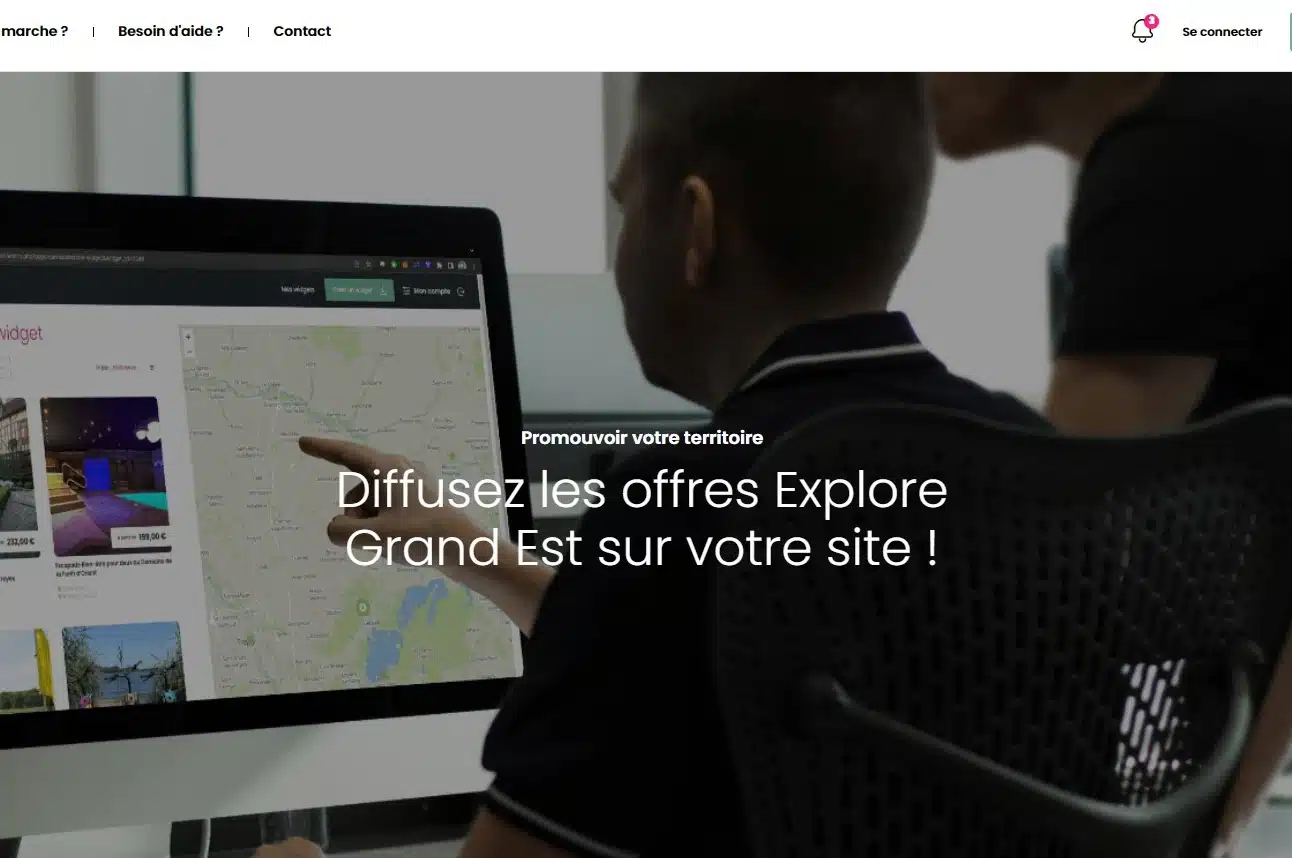 Un widget pour diffuser les offres Explore Grand Est sur votre site !